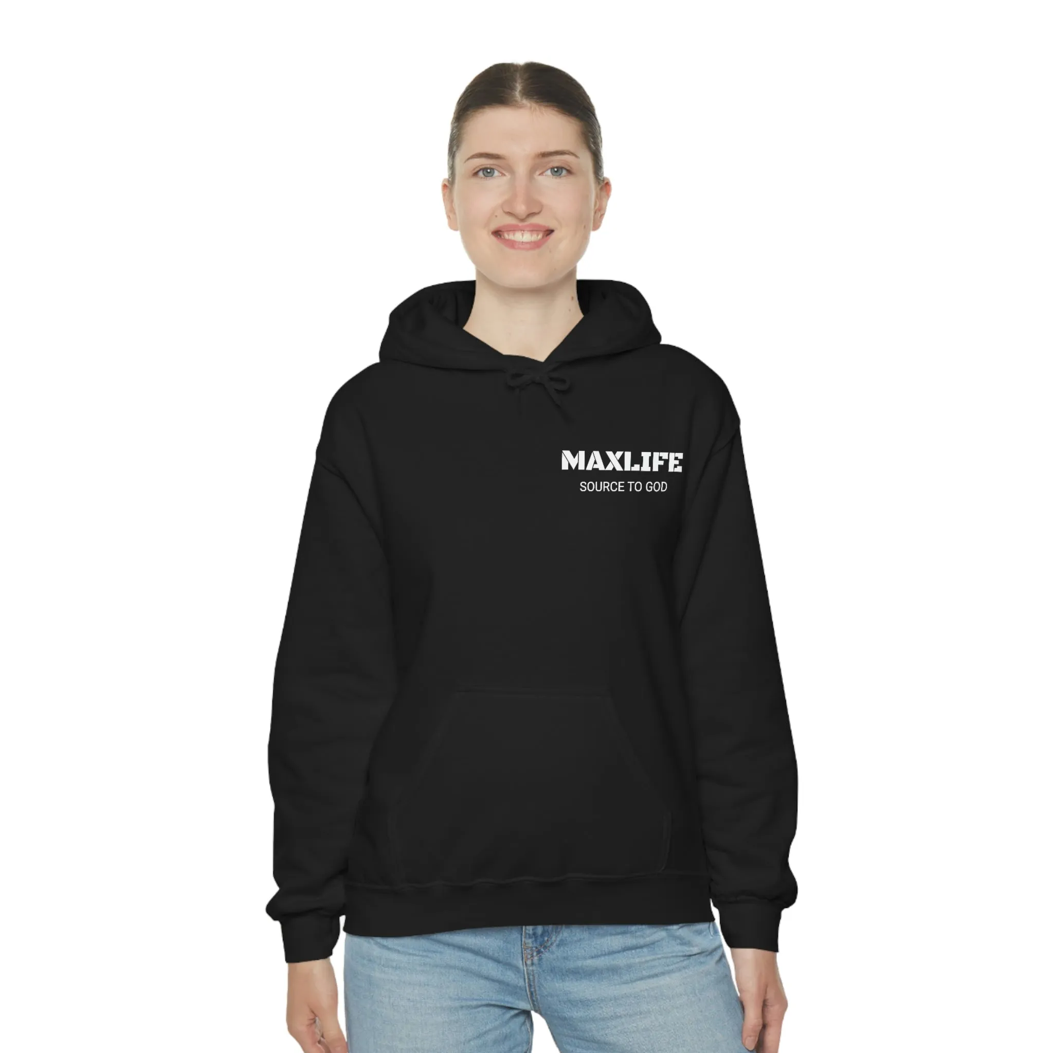 MAXLIFE - SOURCE TO GOD™ Hooded Sweatshirt