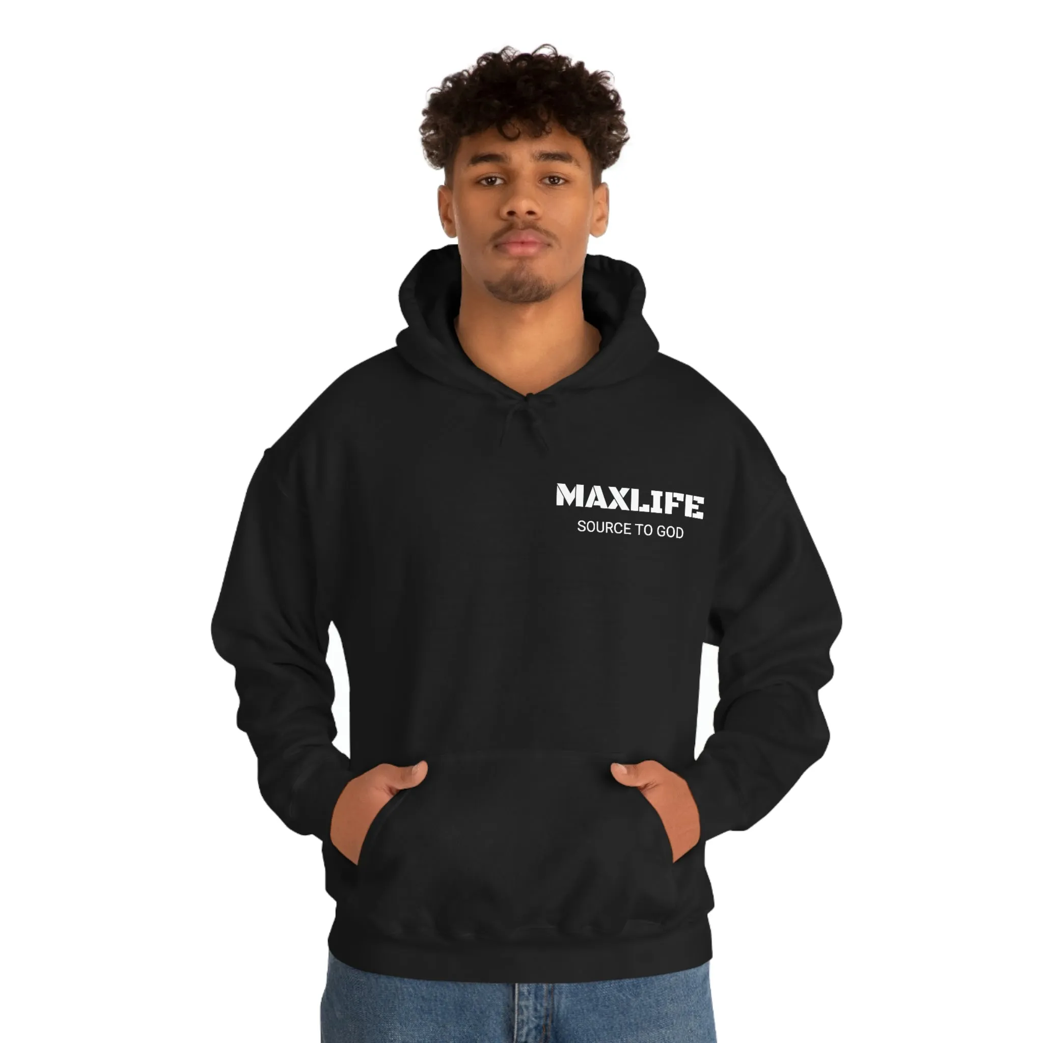 MAXLIFE - SOURCE TO GOD™ Hooded Sweatshirt