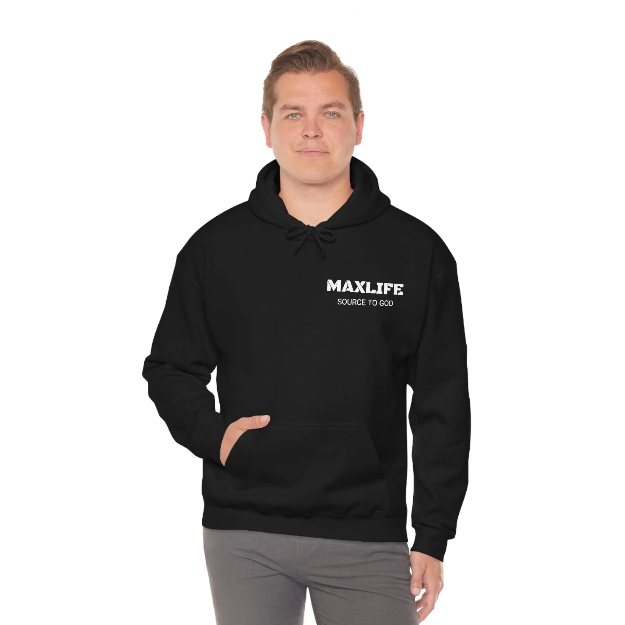 MAXLIFE - SOURCE TO GOD™ Hooded Sweatshirt