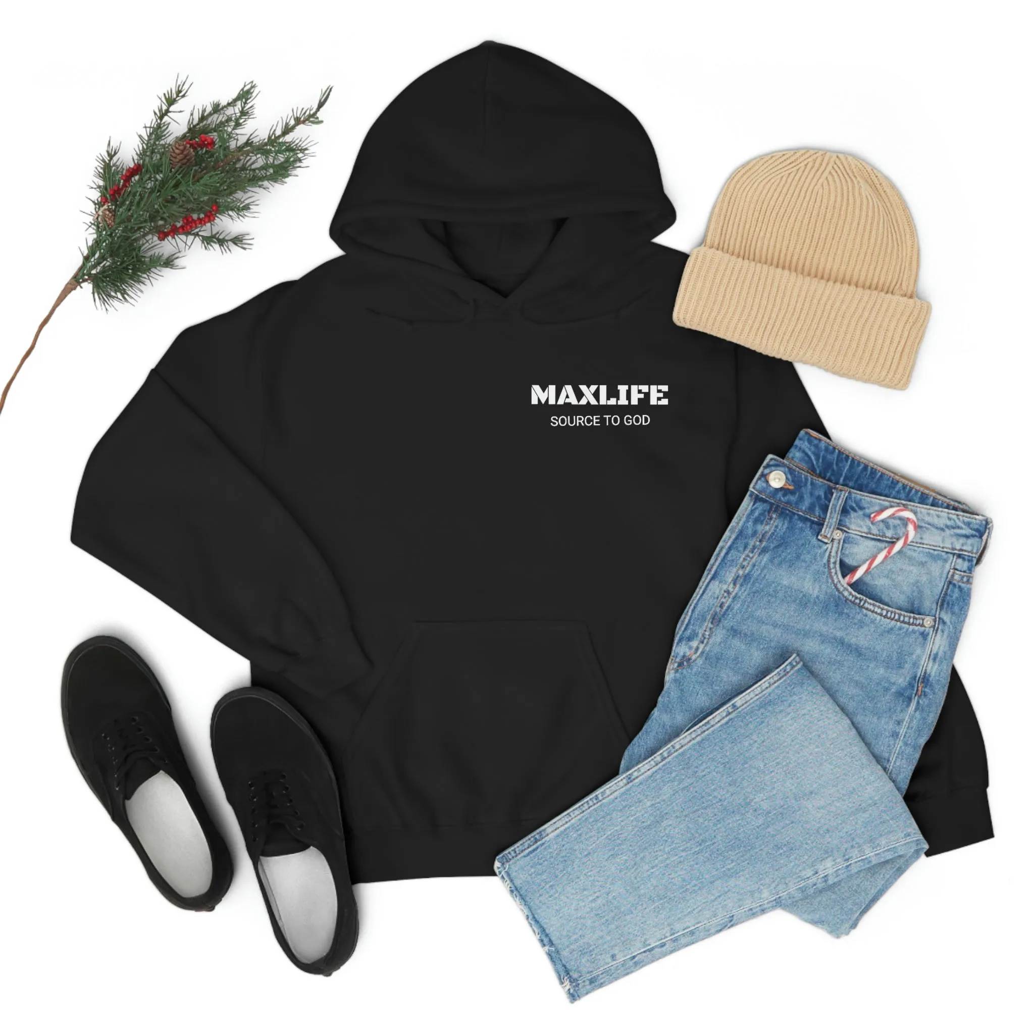 MAXLIFE - SOURCE TO GOD™ Hooded Sweatshirt