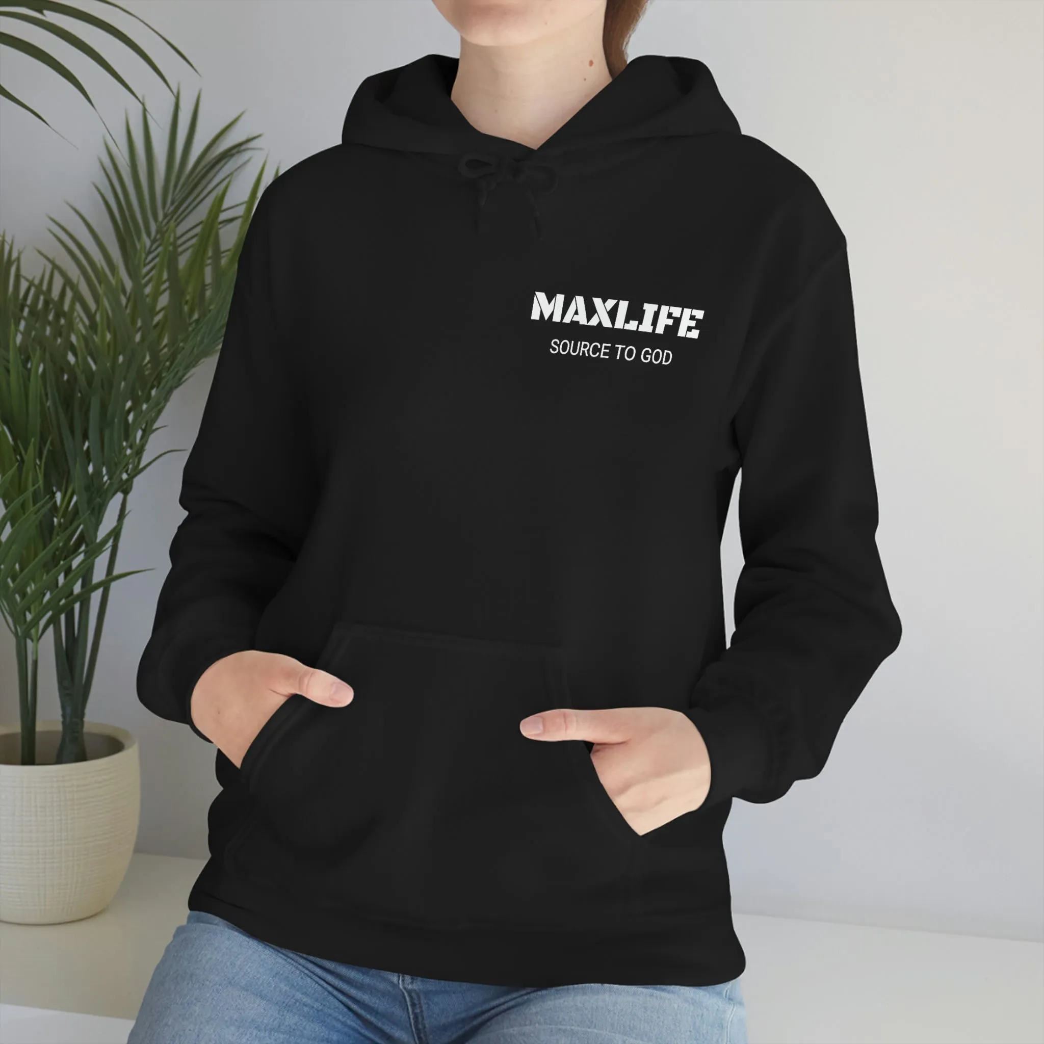 MAXLIFE - SOURCE TO GOD™ Hooded Sweatshirt