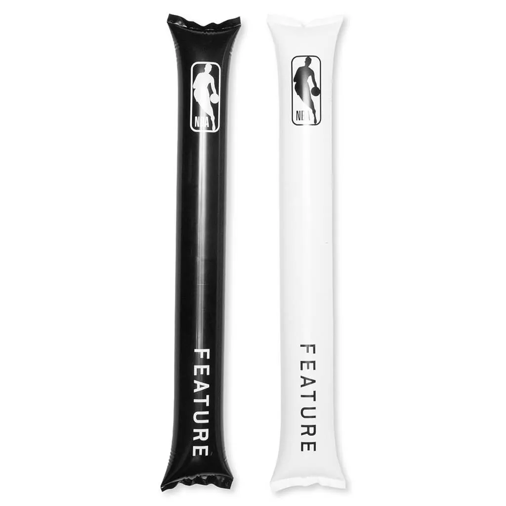 NBA Basic Logo Thunder Sticks - Black/White