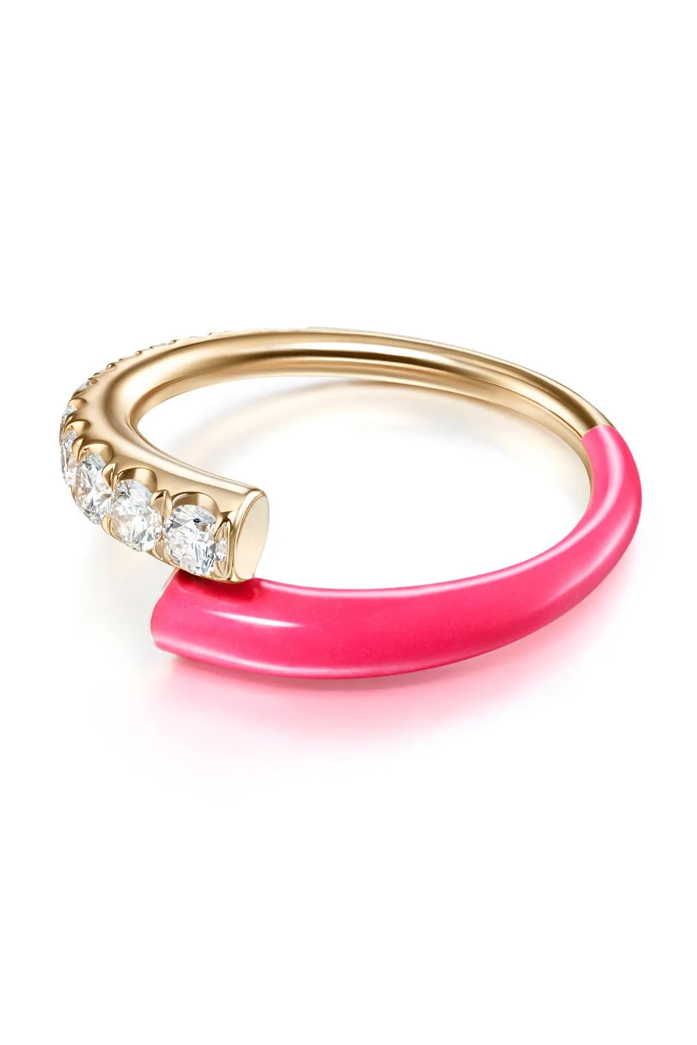 Neon Pink Lola Ring