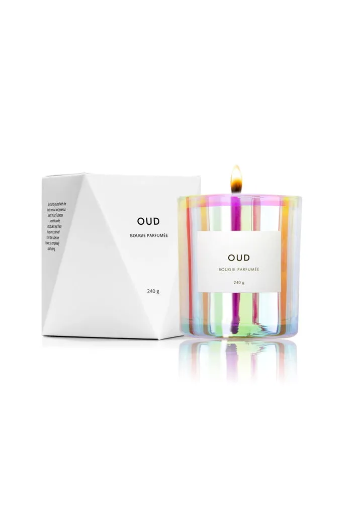 Oud Iridescent Candle