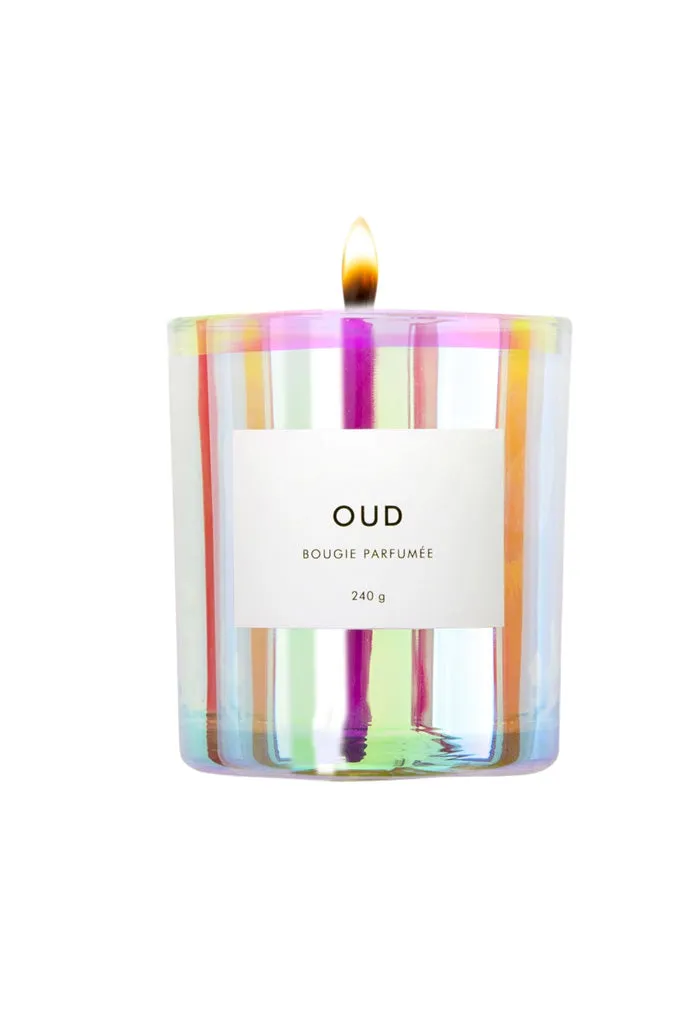 Oud Iridescent Candle