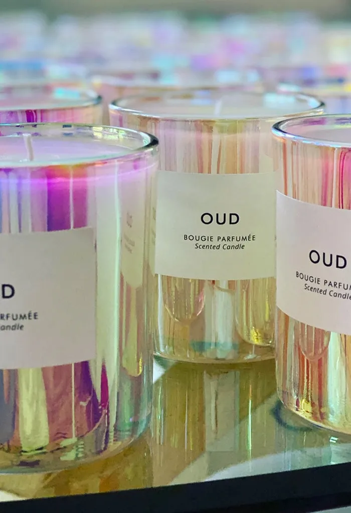 Oud Iridescent Candle