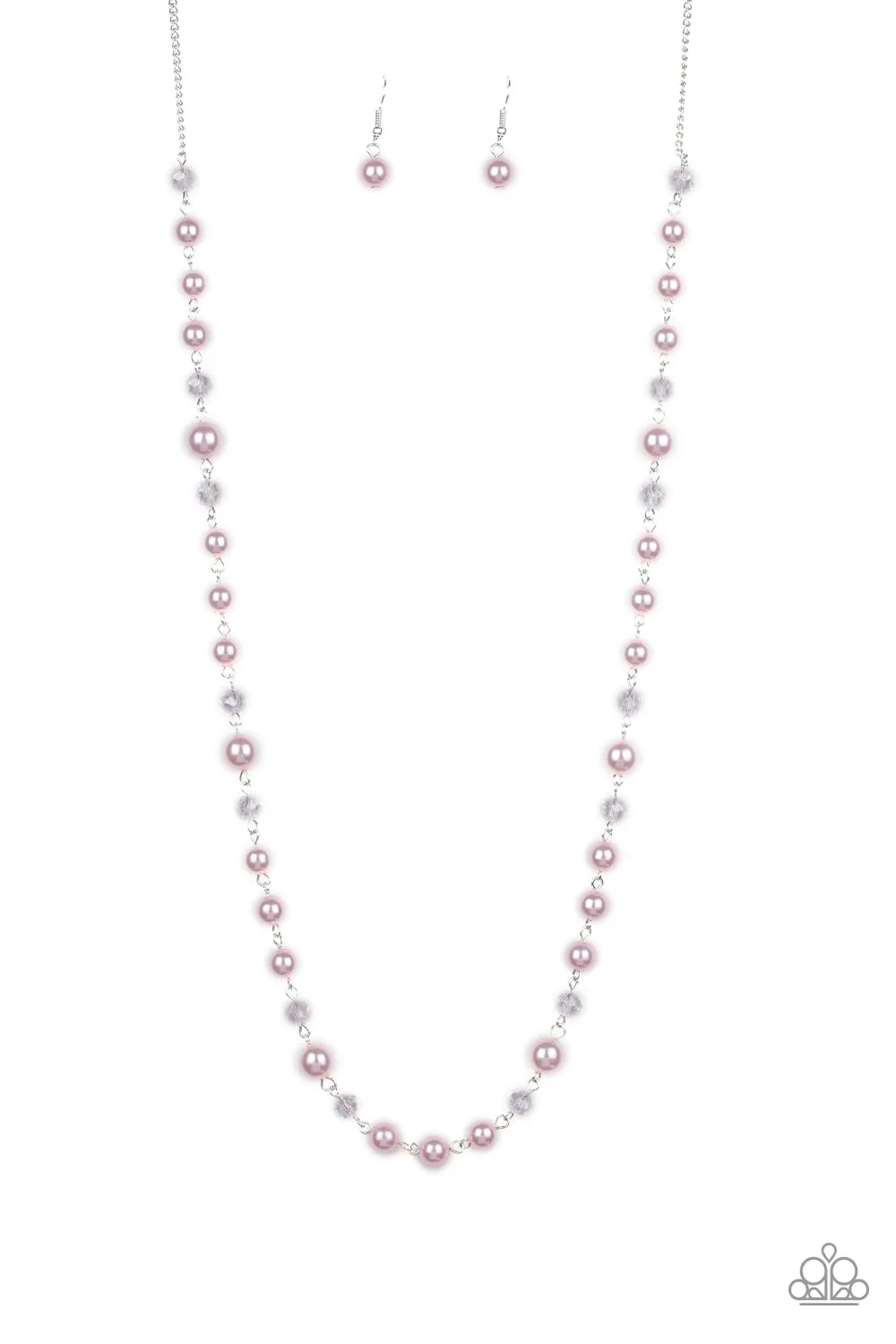 Paparazzi Pristine Prestige - Pink Necklace