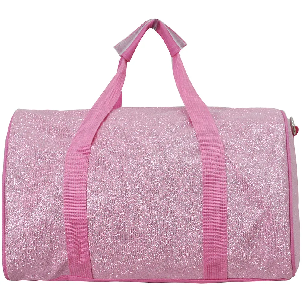 Pink Mini Glitter NGIL Duffel Bag