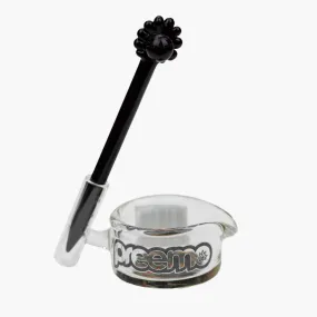 Preemo - Glass Dabber and Dish Set