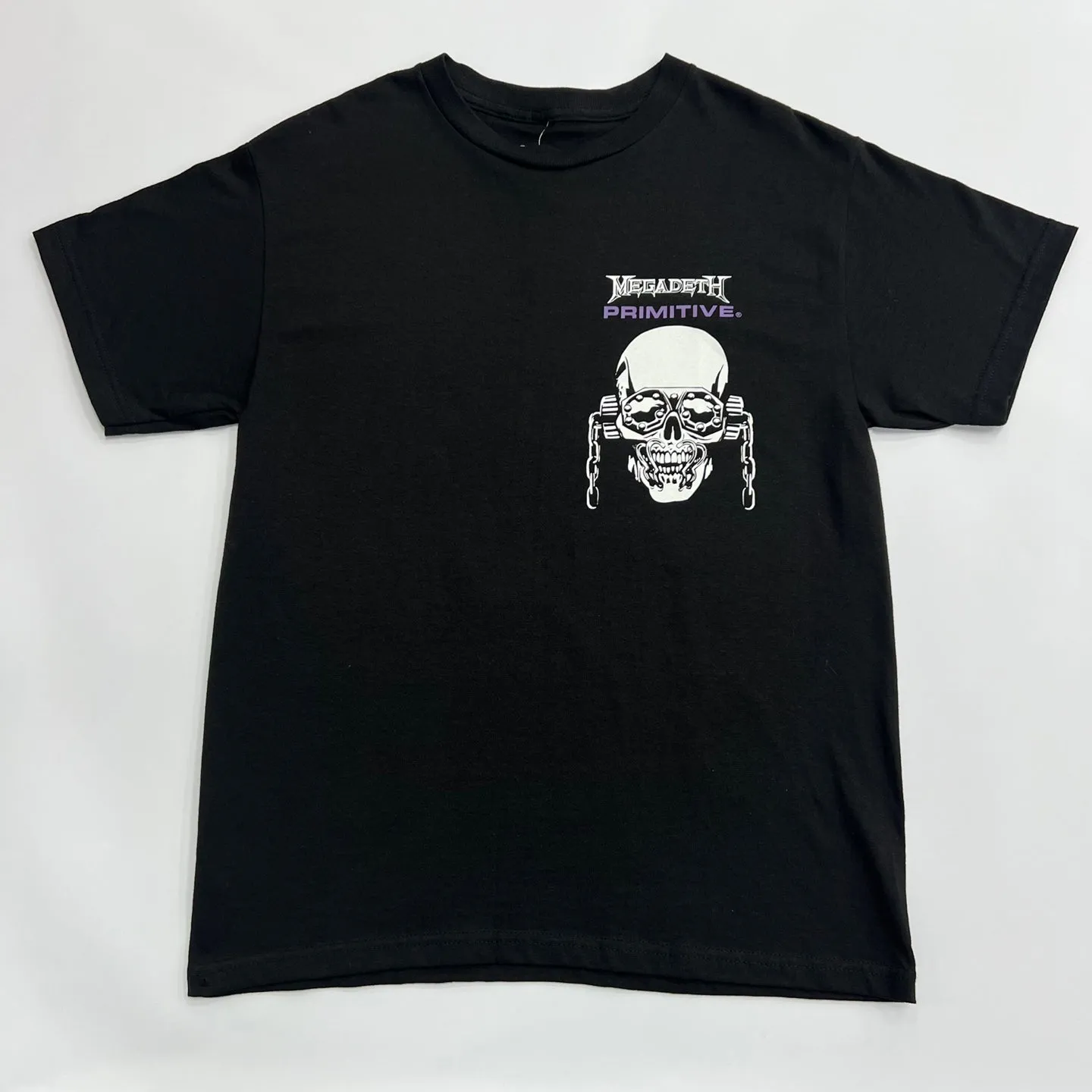 PRIMITIVE x Megadeath Dirty P Chains T-Shirt - BLACK