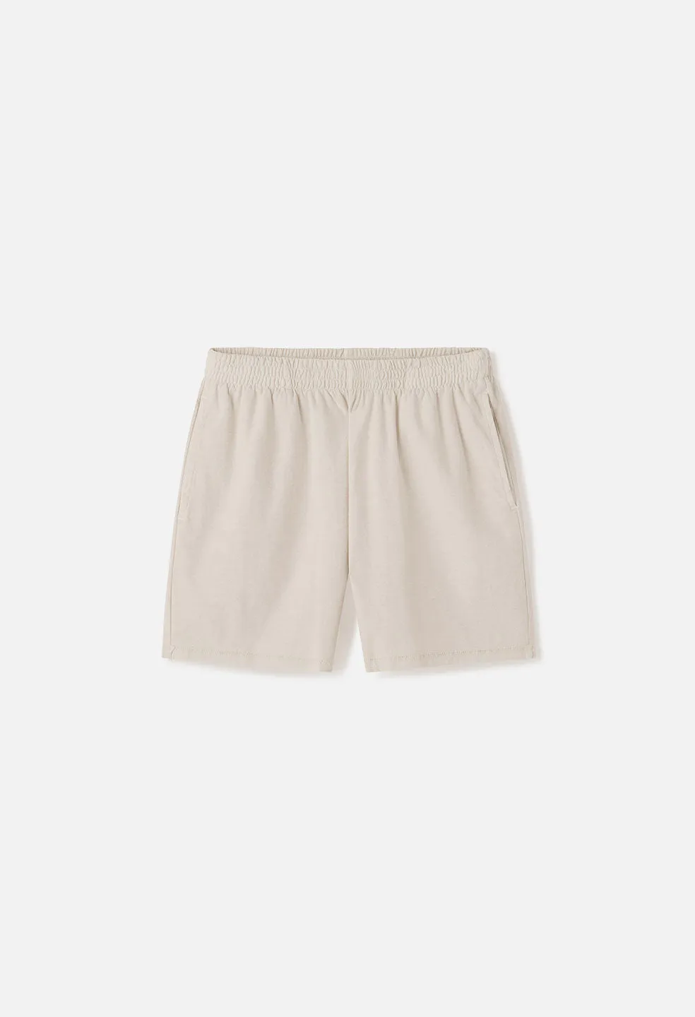 Reversed Jersey Shorts / Washed Dust