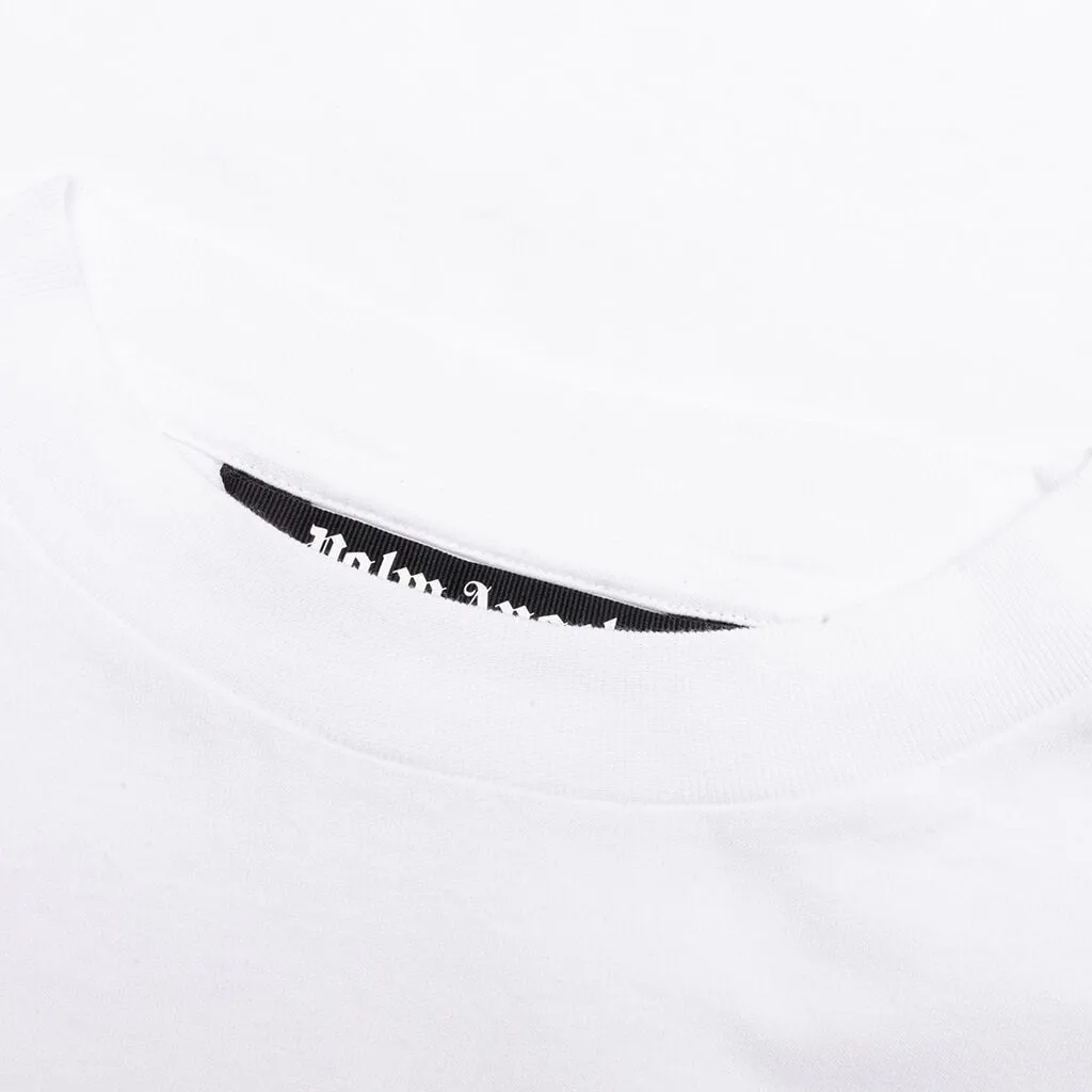 Rhinestonesprayed Classic Tee - White/Black