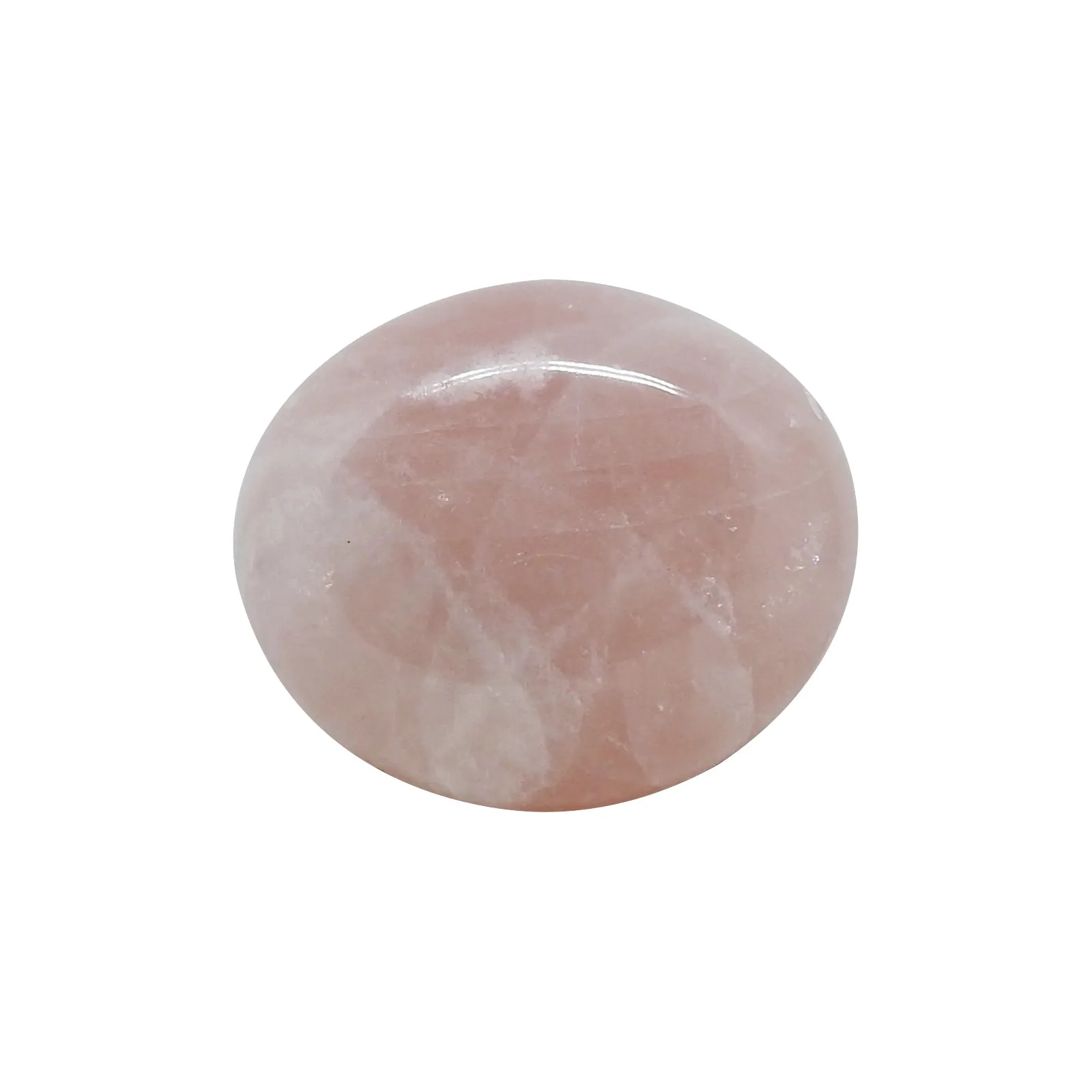 Rose Quartz Palm Stone