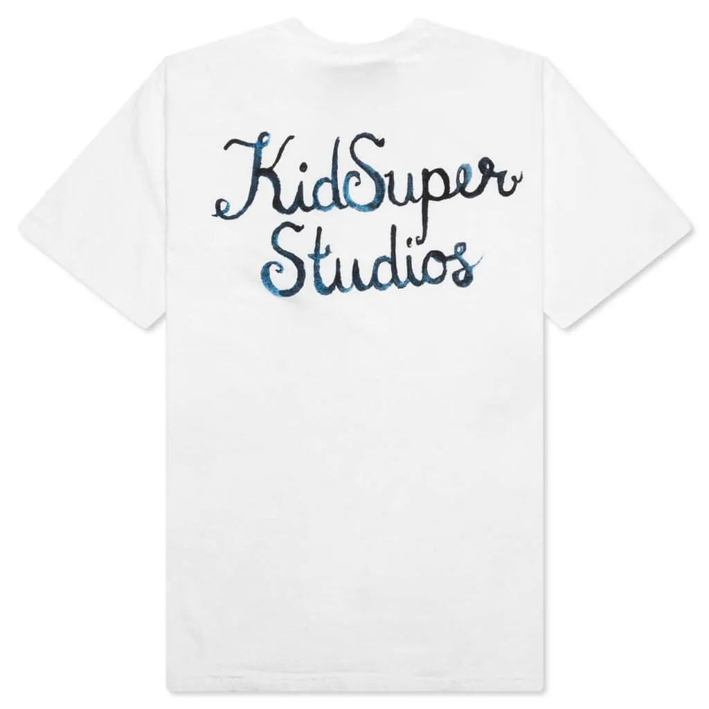 Script Logo Tee - White