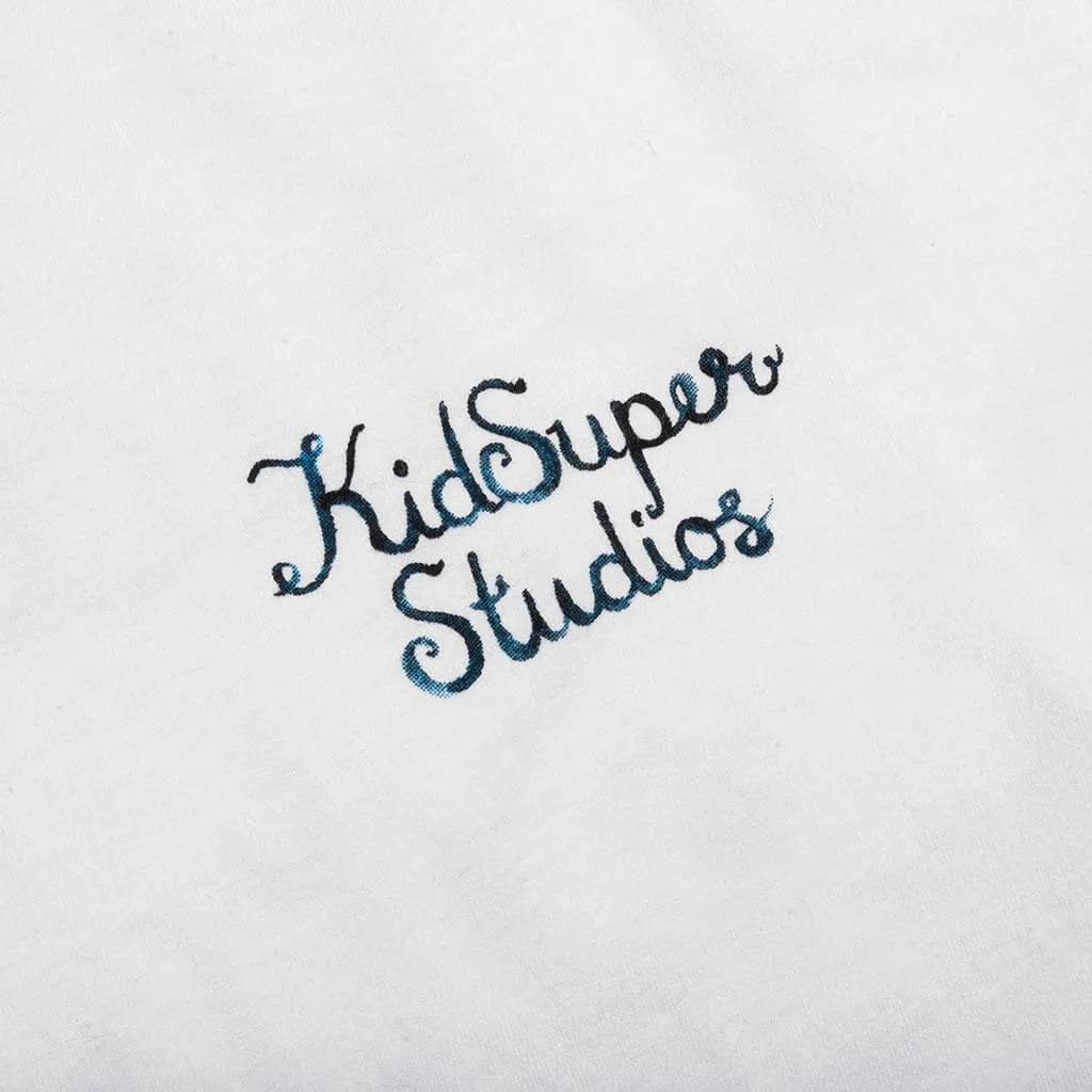 Script Logo Tee - White