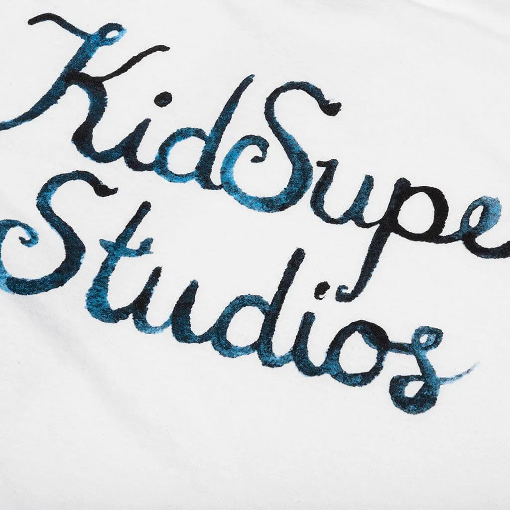 Script Logo Tee - White