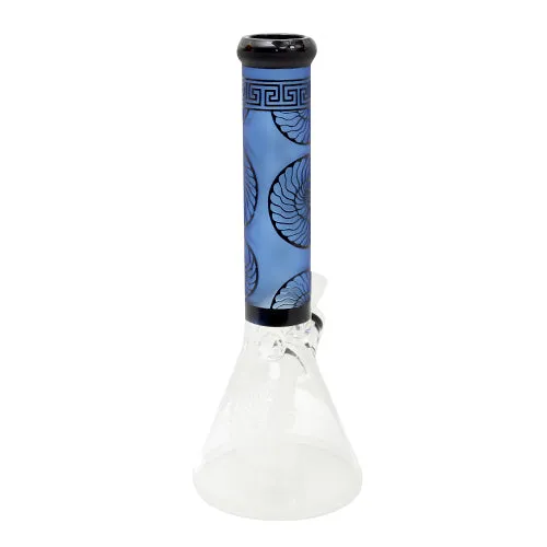 Seashell Bong with Ice Catcher by Cheech