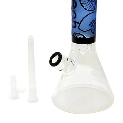 Seashell Bong with Ice Catcher by Cheech