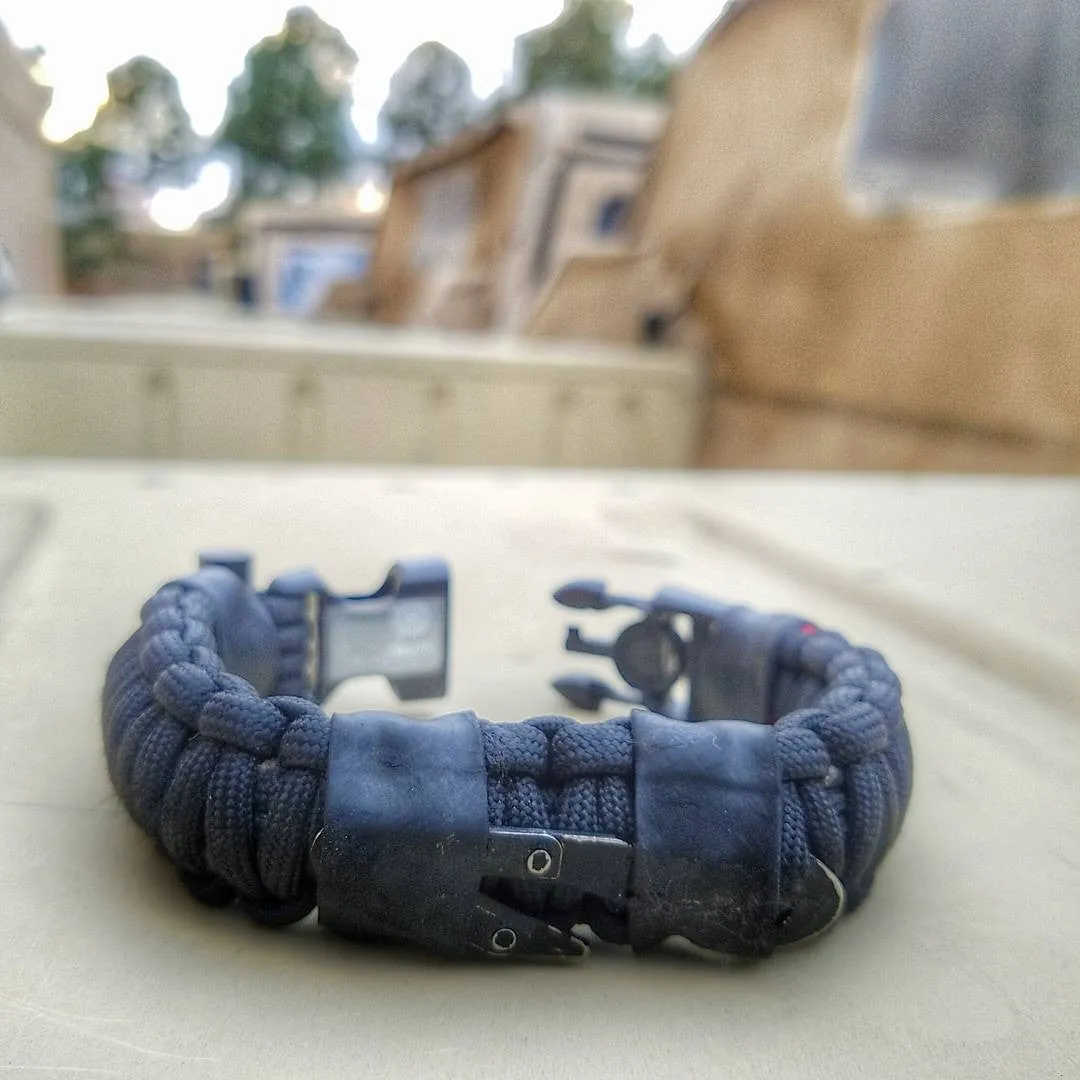 SERE Sidekick- Tactical Survival Paracord Bracelet to Evade, Resist & Escape.