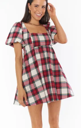 Show Me Your Mumu Smitten Tartan Babydoll Dress