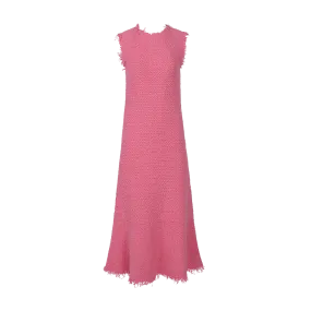 Sleeveless Midi Pink Dress