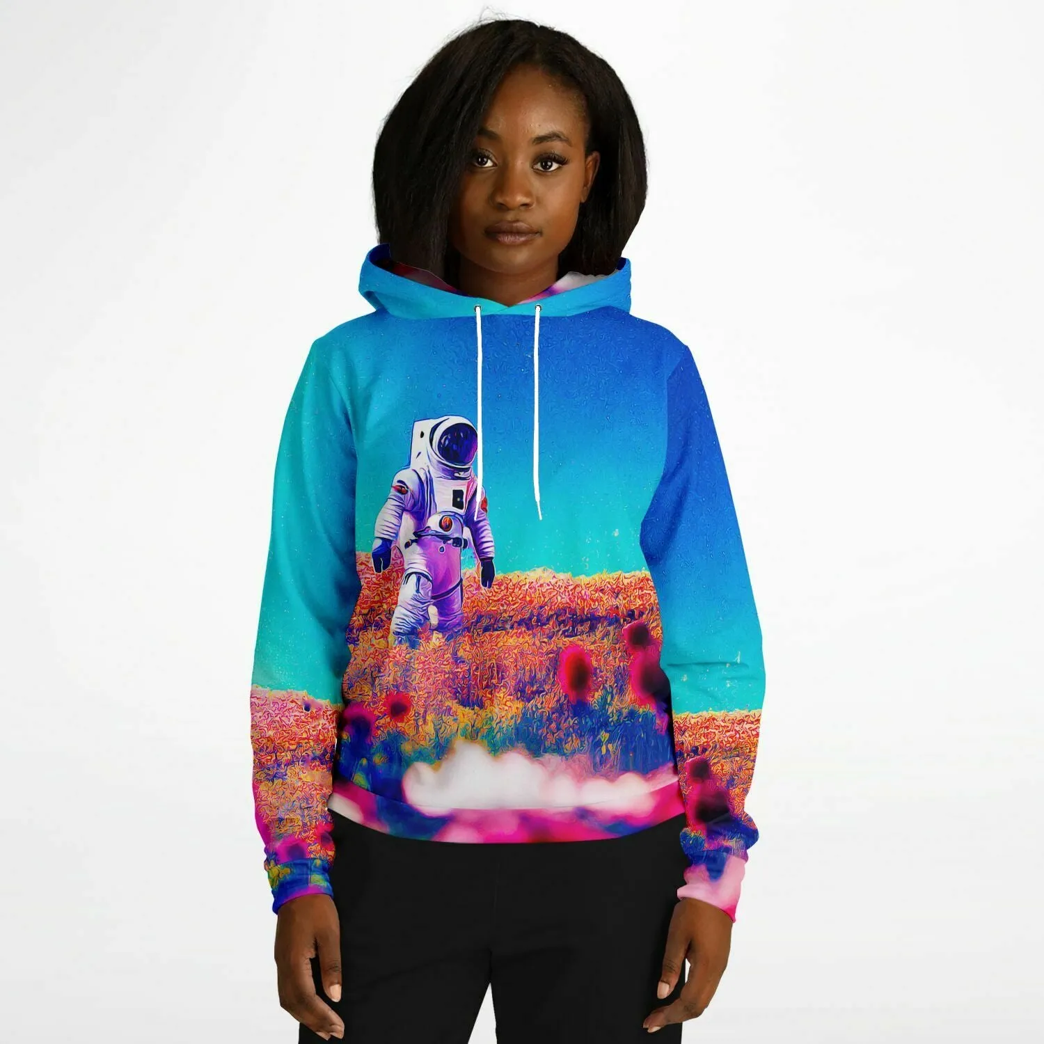 Space Flower Walk Hoodie