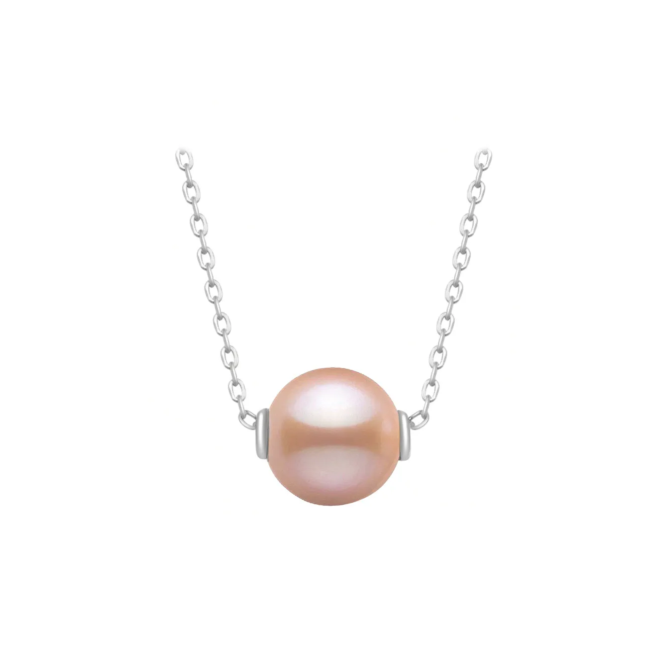 Sterling Silver Interchangeable Freshwater Pearl Necklace WN00464 | Possibilities