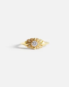 Sunrise Ring / White Diamonds