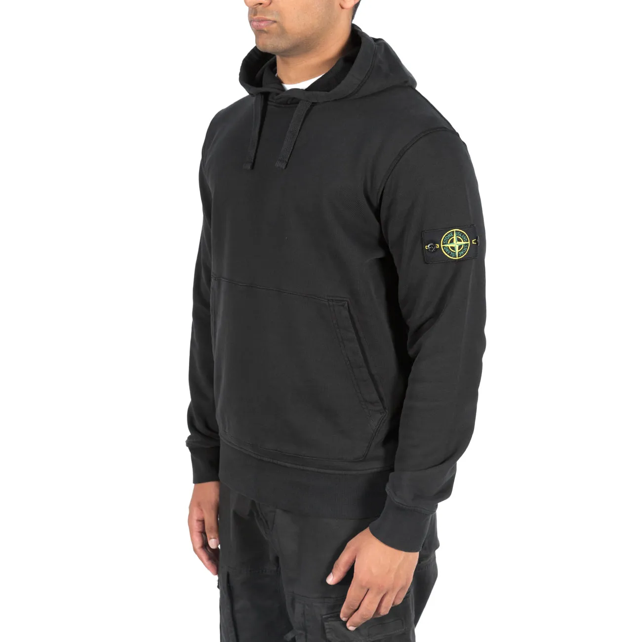 Sweatshirt Hooded Brushed - Black 2977