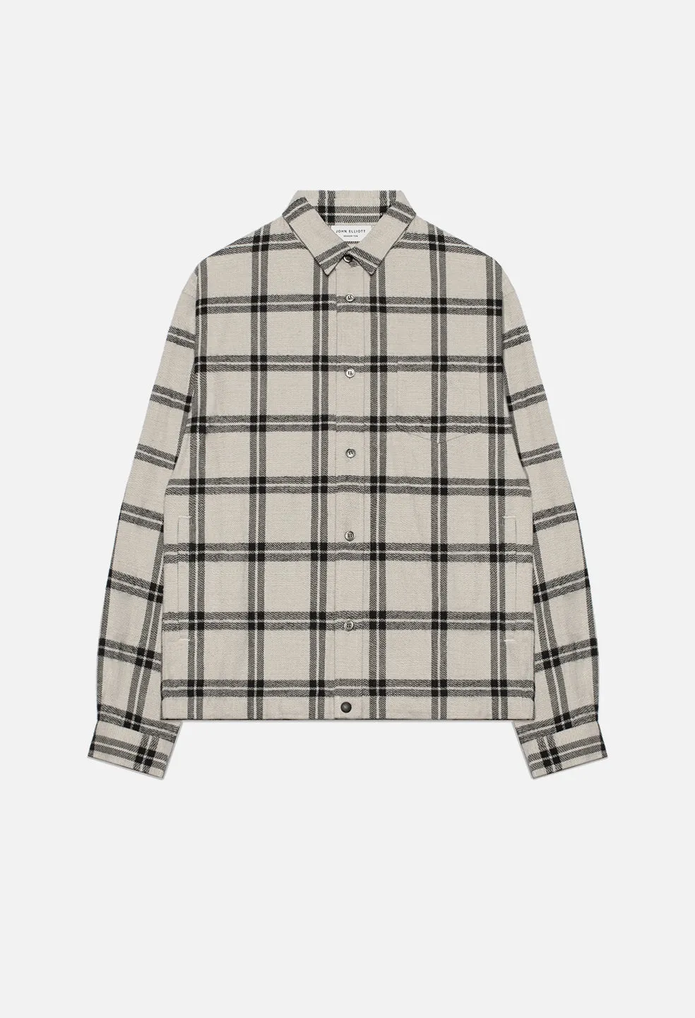 Switch Overshirt / Bone Plaid