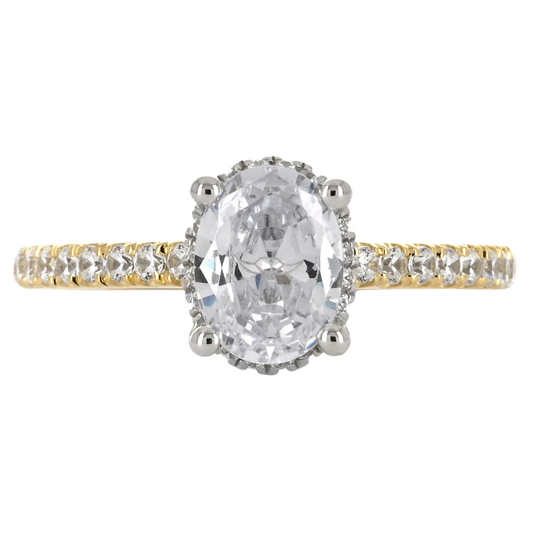 The Pavé Halo | Oval