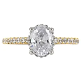 The Pavé Halo | Oval