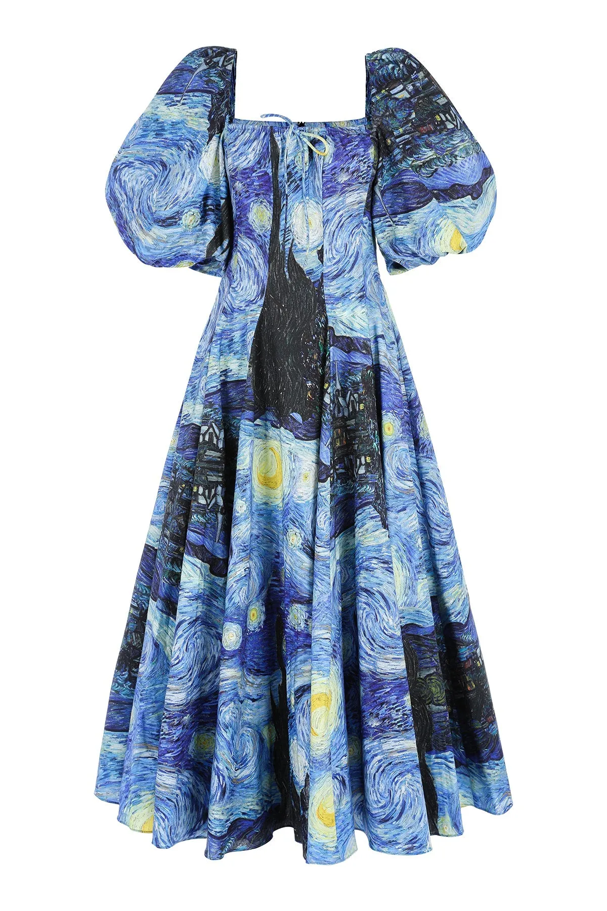 The Starry Night Day Dress