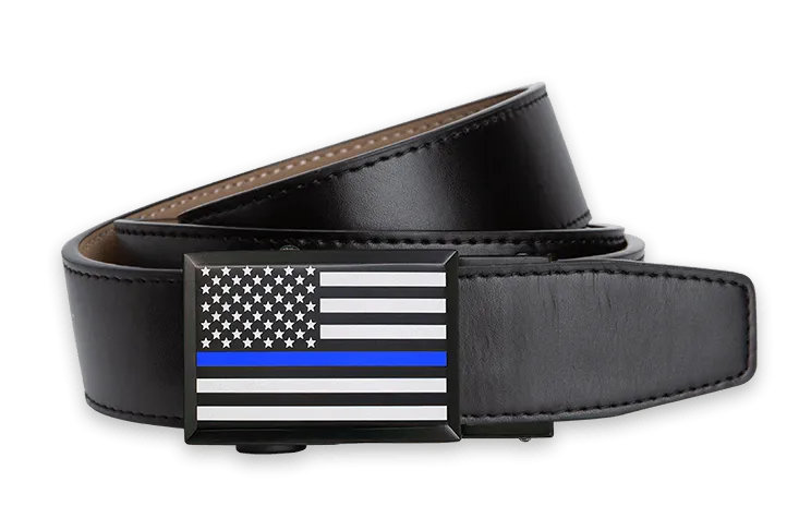 Thin Blue Line, 1 3/8 Strap, Golf Belt