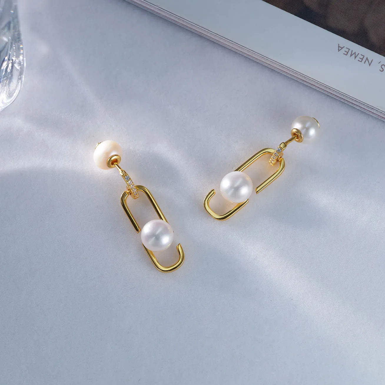 Top Grade Freshwater Pearl Earrings WE00695 | CONNECT