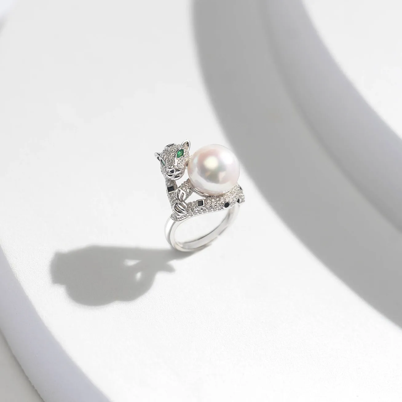 Top Lustre Edison Pearl Ring WR00173 | SAFARI