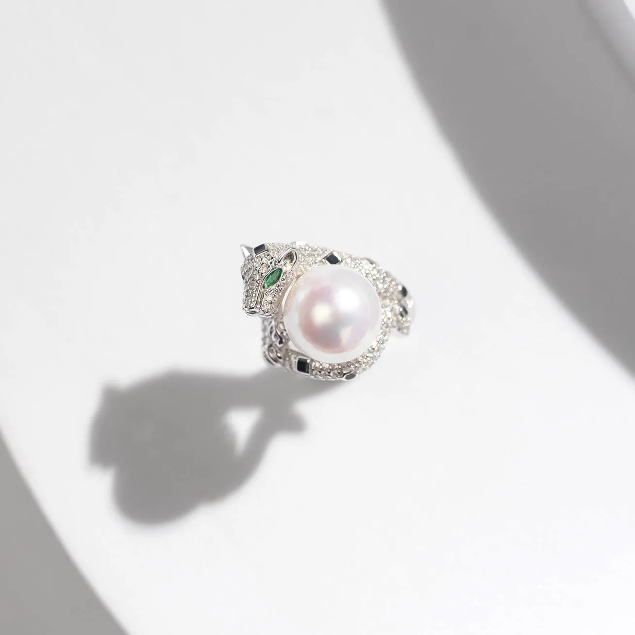 Top Lustre Edison Pearl Ring WR00173 | SAFARI