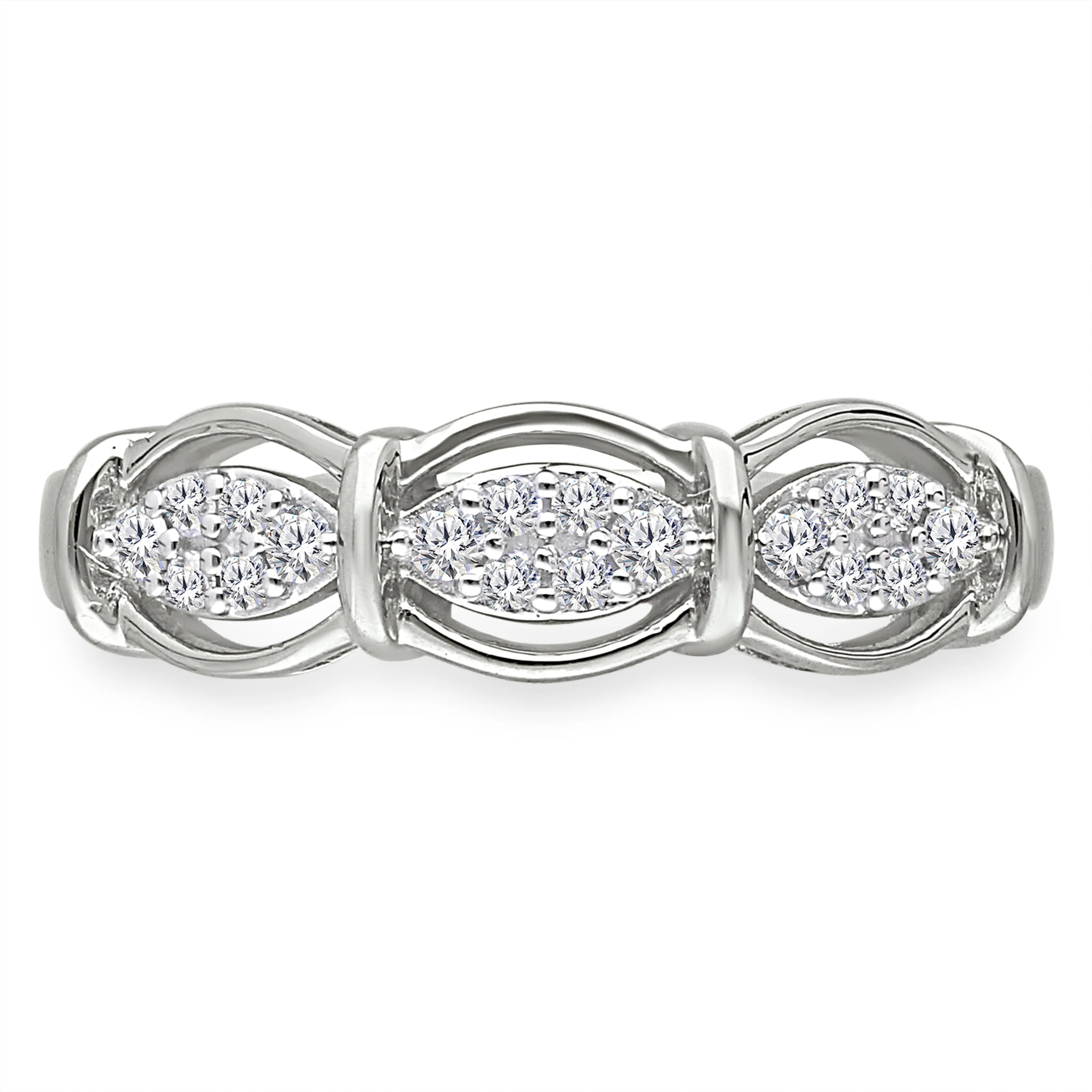 White Gold Diamond Eternal Ring