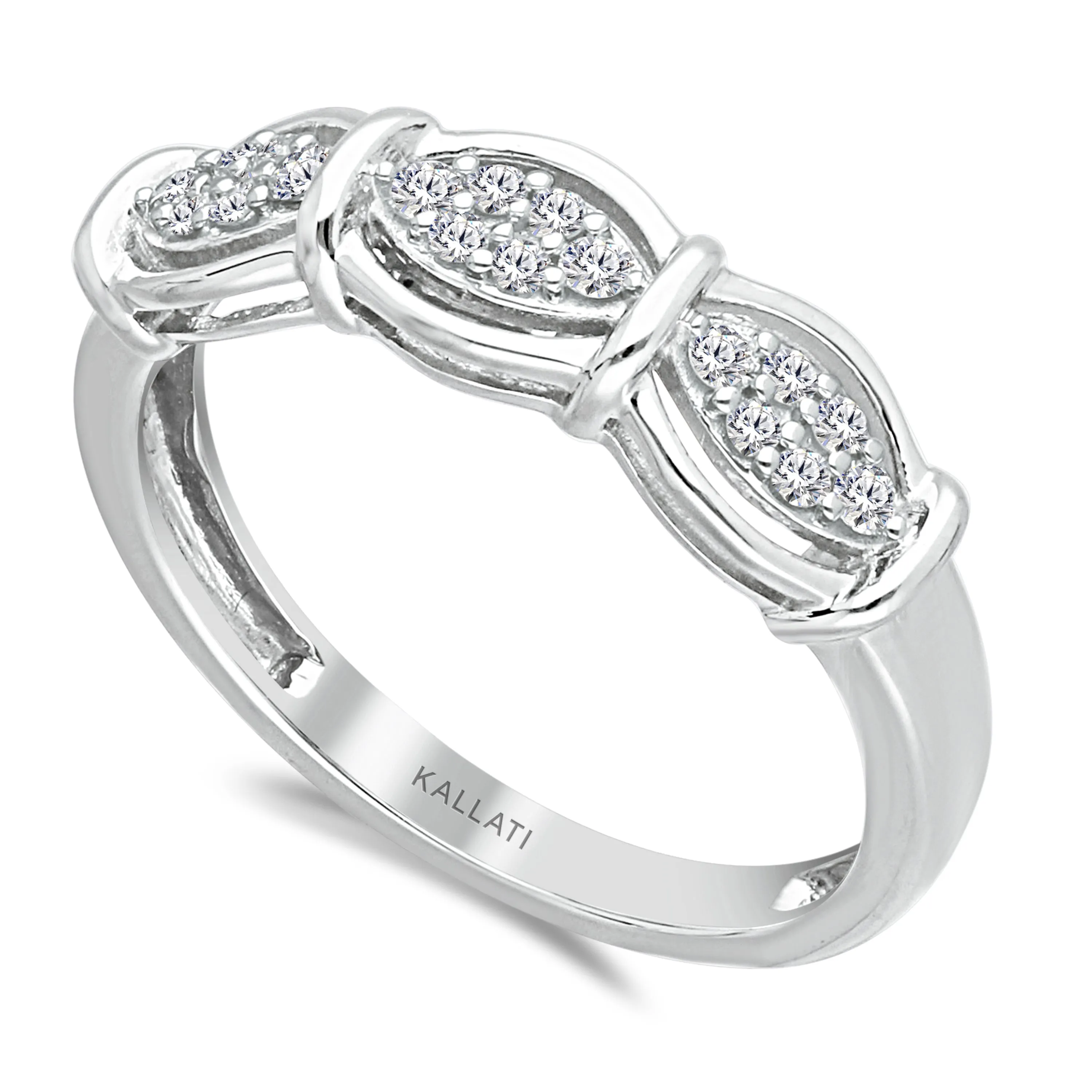 White Gold Diamond Eternal Ring