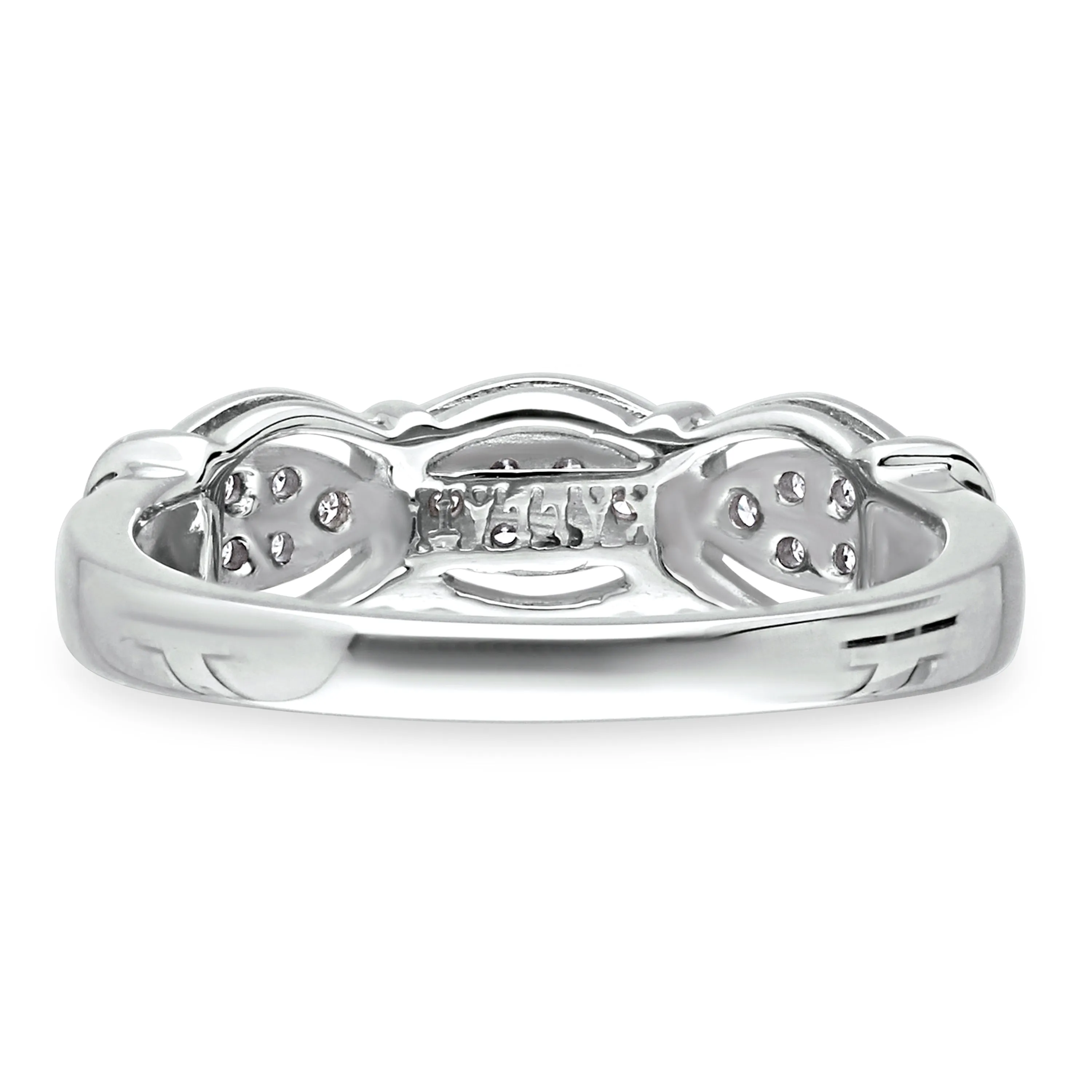 White Gold Diamond Eternal Ring