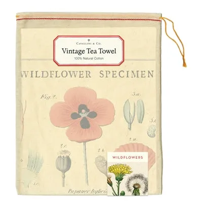  Wildflowers  Tea Towel