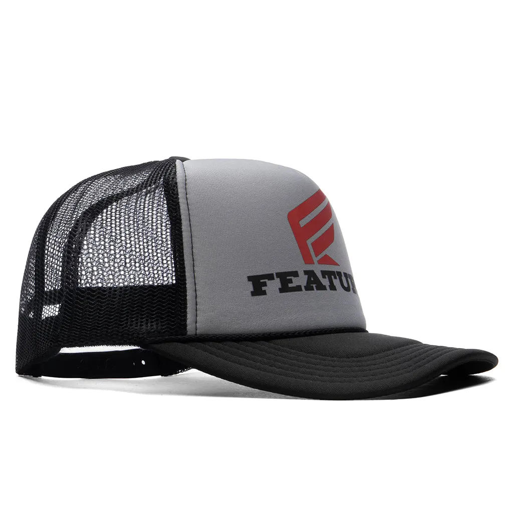 Wing Trucker - Grey/Black