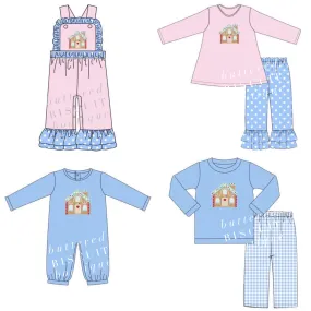 Winter Gingerbread Land Romper - IN STOCK