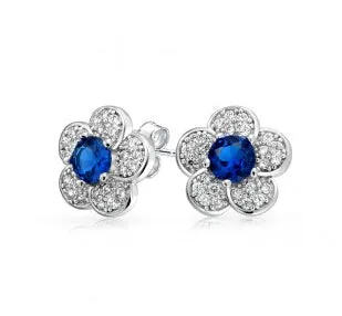 Women's Fashion CZ Stud Earring