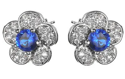 Women's Fashion CZ Stud Earring