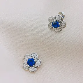 Women's Fashion CZ Stud Earring