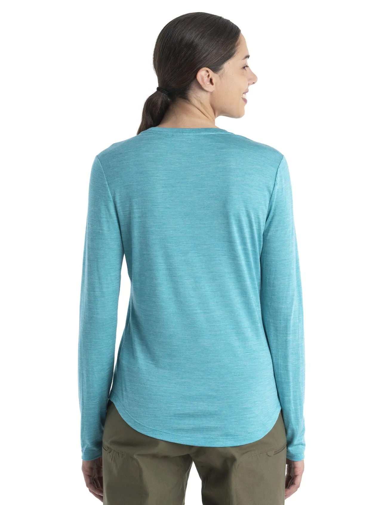 Womens Merino Sphere II Long Sleeve Tee