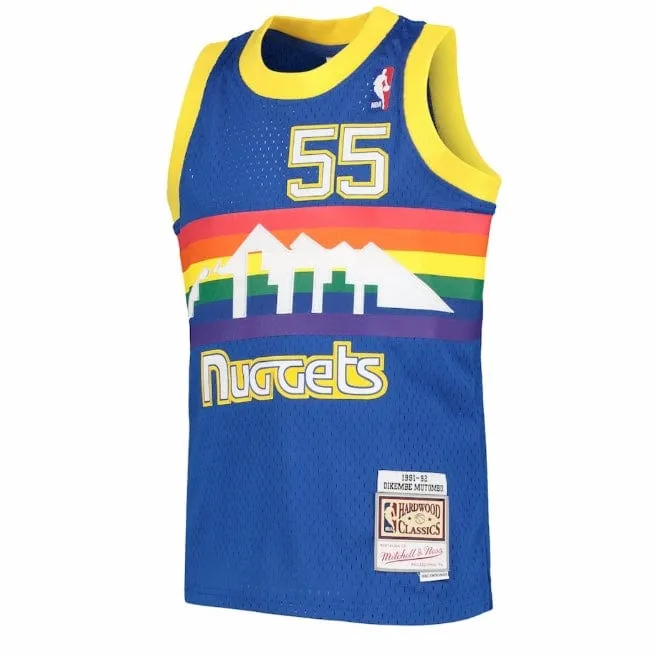 Youth Mitchell & Ness Denver Nuggets Mutombo Dikembe Jersey (Royal)